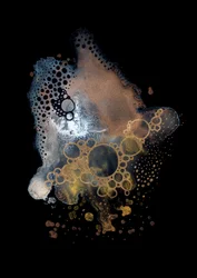 Kosmiska guldbubblor