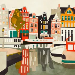 Hus i Amsterdam