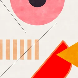 Bauhaus-geometri 2 (mellanstadiet)
