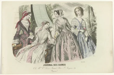 Journal des Dames, juni 1850, nr 1608: Ch. Mme Louis Janet (...)