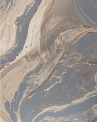 Gråbeige, flytande marmor