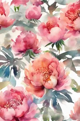 Mjukt rosa pioner
