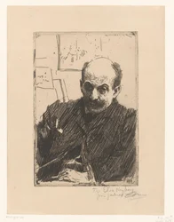 Porträtt av Max Liebermann