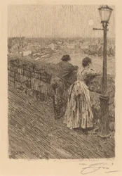 Fiskare i Saint Ives, 1891.