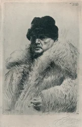 Självporträtt, 1916