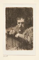 A Painter-Etcher (självporträtt)