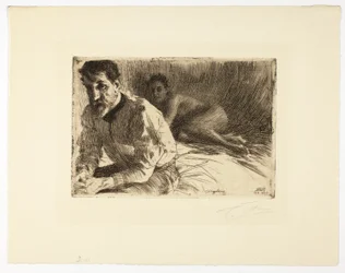 Augustus Saint Gaudens II (Saint Gaudens och hans modell)