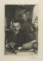 Konstnären och hans fru