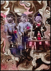 A GLASS TO WORK BETTER, 2002 (Digital målning)