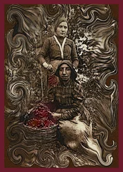 SIRENERNA AV VIN, 2002 (Digital målning)