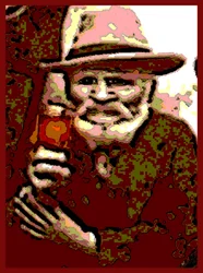 TOAST TO THE PAST LIFE, 2002 (Digital målning)