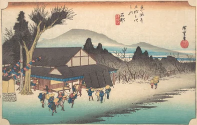 Ishibe, Megawari, va? 1834. , mygga. 1834.
