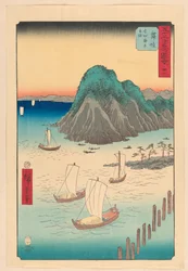 Maisaka från serien 53 Stations of Tokaido