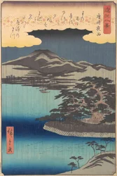 Pine Tree i Karasaki, 1857., 1857.