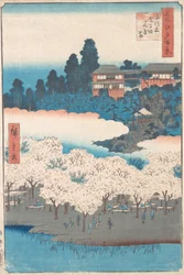 Sendagi Dangozaka, 1856., 1856.