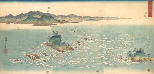 The Whirlpools of Awa, 1857., 1857.