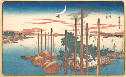 Årets första sång om göken i Tsukudajima, 1831., 1831.