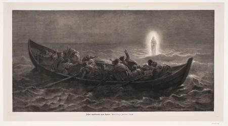 Jesus går på havet