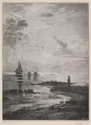 Utsikt från strandpromenaden