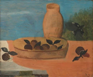 Stilleben med frukt