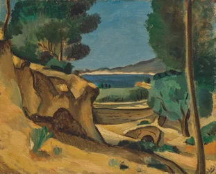 Landskap runt La Ciotat