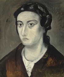 Porträtt av Mme Derain