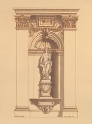 Budapest Opera, Ungern (detalj)