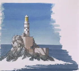 Fastnet Rock Lighthouse, Irland