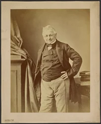 Porträtt av Adolphe Thiers 1797-1877, ca 1860.