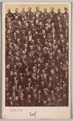 Utan titel: Franska militärhjältar och politiska ledare, mitten av 1860-talet.