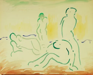 Badande; Baigneuses