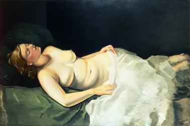Blonde Nude Sleeping