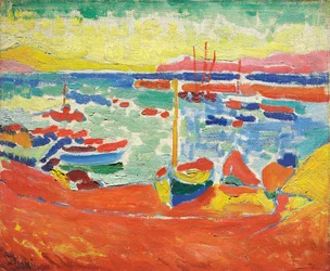 Båt på Collioure