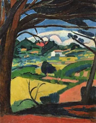 Paysage Provencal (olja på duk)