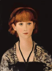 Porträtt av Madame Jean Renoir, ca 1928