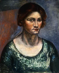 Porträtt av en kvinna; Portrait de Femme