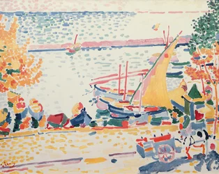 Hamnen i Collioure