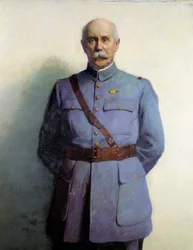 Porträtt av Philippe Petain