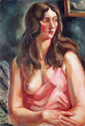 Figur av en kvinna