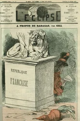 Om Rabagas, evokation av två stycken av viktorianska Sardou (1831-1908) om den revolutionära andan och de som lever den med "Rabagas" och "The Morot King". Omslag i "" L