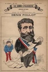 Tecknad film av Denis Poulot 1832-1905 från 