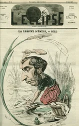 Emile Ollivier (1825-1913), fransk politiker. Omslag i "" L