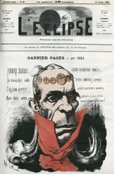 Louis Antoine Garnier-Pages (Garnier Pages) (1803-1878), fransk politiker. Omslag i "" L