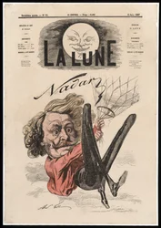 Nadar. Pub. 1867 (färgad litografi)