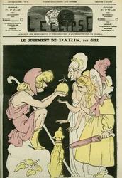 Domen i Paris, som väljer republiken till imperiet och monarkin. Omslag i "" L