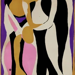 Djärva abstrakta figurer