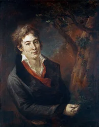 Porträtt av Ugo Foscolo 1778-1827, 1801-1802.