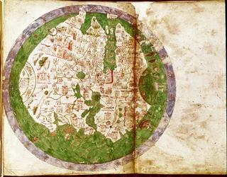 Världskarta av sjöfararen och kartografen Andrea Bianco (1400-talet)