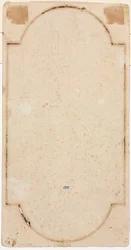Fragment av en båge (spårning från recto) (verso)