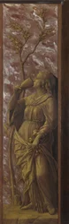En kvinna som dricker, c. 1500